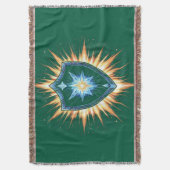 Epic Fantasy Shield with Radiant Energy Burst – Ma Deken (Voorkant Verticaal)