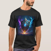 Epic Fantasy Shield with Radiant Energy Burst – Ma T-shirt (Voorkant)