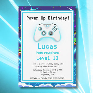Epic Gamer Happy 13 Verjaardag Nodig Kritische Hit Kaart