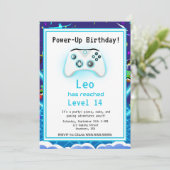 Epic Gamer Happy 14 Anniversaire Invitation Critic (Debout devant)