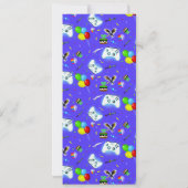 Epic Gamer Happy 8th Birthday Ticket Invitation (Dos)