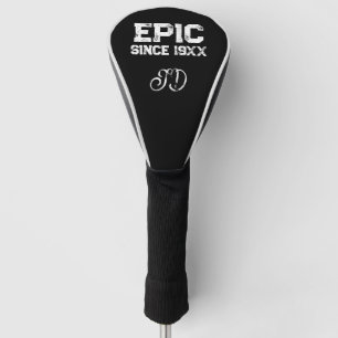 EPIC golf driver cover. Aangepaste sok met initial Golfheadcover