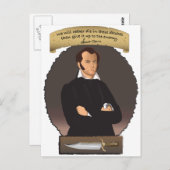 Epic Hero James Bowie! Briefkaart (Voorkant / Achterkant)