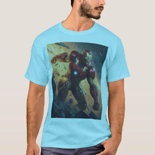 Epic Heroes Battle ontwerp T-shirt