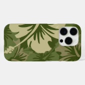 Epic Hibiscus Floral Hawaiian Olive Case-Mate iPhone Case (Achterkant (horizontaal))