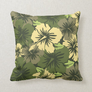 Epic Hibiscus Hawaiian Decorative Square Kussens