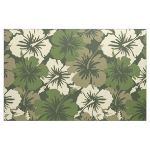 Epic Hibiscus Hawaiian Floral Aloha Shirt Print Stof
