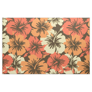 Epic Hibiscus Hawaiian Floral Aloha Shirt Print Stof