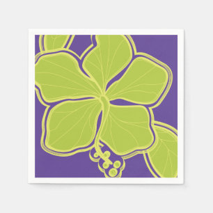 Epic Hibiscus Hawaiian Floral Servetten