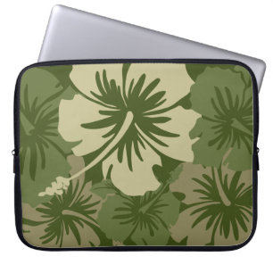 Epic Hibiscus Hawaiian Neopreen Wetsuit Laptop Sleeve