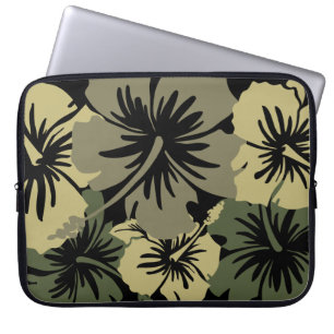 Epic Hibiscus Hawaiian Neopreen Wetsuit Laptop Sleeve