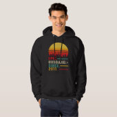 Epic Husband Since 2011 Happy Anniversary Hoodie (Voorkant volledig)