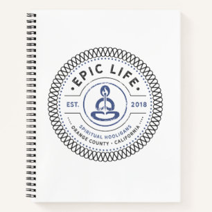 Epic Life Spirituele Hooligan-laptop Notitieboek