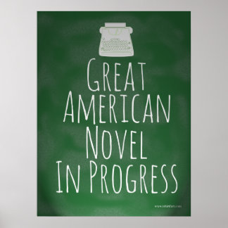 Epic Motto van de Amerikaanse schrijver Poster