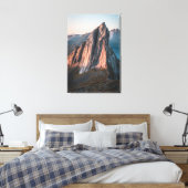 Epic Mountain Noorwegen Canvas Afdruk (Insitu (Slaapkamer))