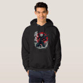 Epic Ninja Warrior – Japanse samoerai Anime Shinob Hoodie (Voorkant volledig)