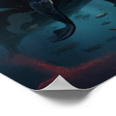 Epic Orca vs Alien Shodown - Stunning Poster Desi (Coin)