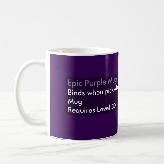 Epic Paarse Mok (Links)