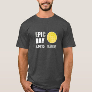 EPIC Pi Day - E"PI"C Day Apple Lattice Pie T-shirt