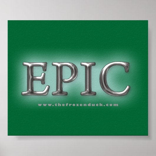 Epic Poster (Voorkant)