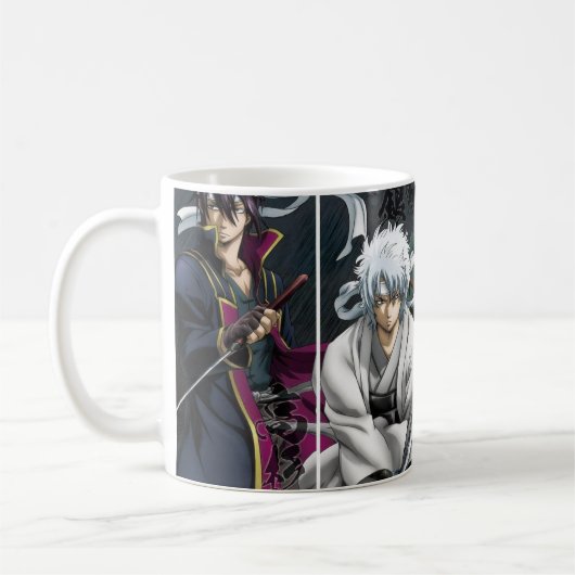 Epic Samurai Guerriers Anime Mug (Gauche)