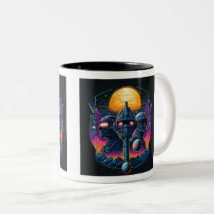 Epic Science Fiction Two-Tone Mok, 11 oz Tweekleurige Koffiemok