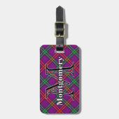 Epic Scotland Clan Montgomery Tartan Bagagelabel (Voorkant verticaal)