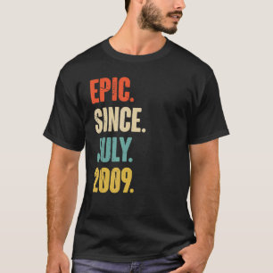 EPIC sinds juli 2009 13 jaar oud cadeau 13e geboor T-shirt