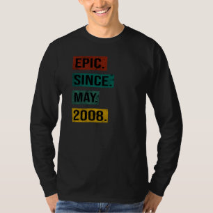 Epic sinds mei 2008 Vintage 14 jaar oud T-shirt