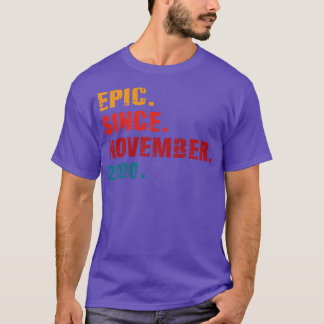 epic sinds november 2000 t-shirt