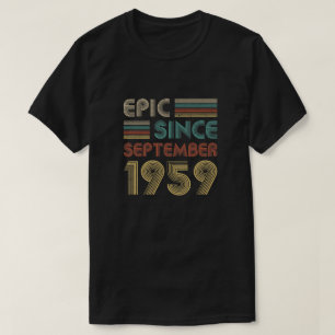 EPIC sinds september 1959 60e verjaardag 60 jaar g T-shirt