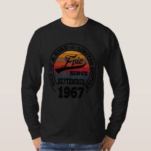EPIC sinds september 1967 55e verjaardag 55 jaar T-shirt