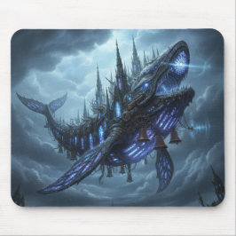 Epic Sky Leviathan Mousepad Een Steampunk Kunstwer Muismat