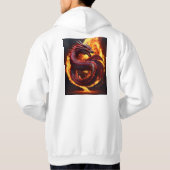 Epic Snake Dragon T-shirt – Fire Unleashed! (Achterkant)
