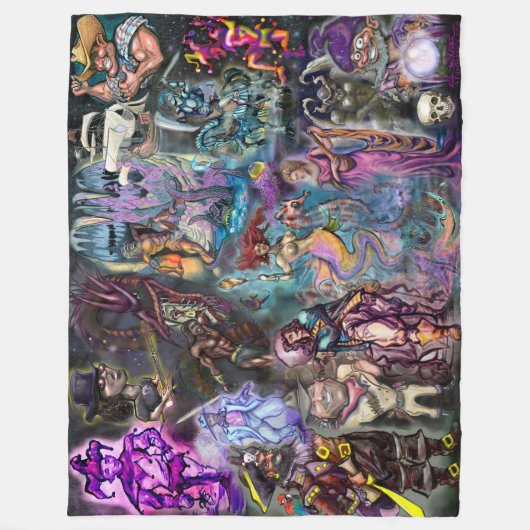 Epic Stories Fleece Blanket (Voorkant)
