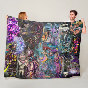 Epic Stories Fleece Blanket Deken
