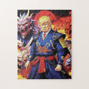 Epic Trump Samurai Anime Legpuzzel