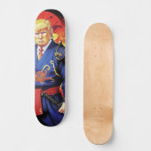 Epic Trump Samurai Anime Skateboard (Voorkant)