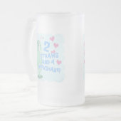 Epic Two Straws Milkshake Funny Ice Cream Motto Matglas Bierpul (Voorkant links)