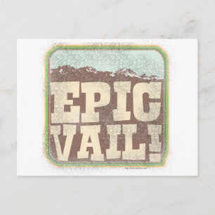 Epic Vail Briefkaart