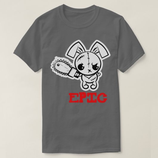 Epic Voo Bunny T-shirt (Design voorkant)