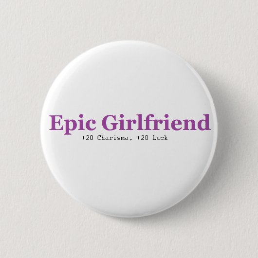 Epic Vriendin Button (Voorkant)