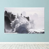 Epic Waves at Cape Discussion WA State Canvas Afdruk (Insitu (Houten vloer))