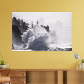 Epic Waves at Cape Discussion WA State Canvas Afdruk (Insitu (Woonkamer))