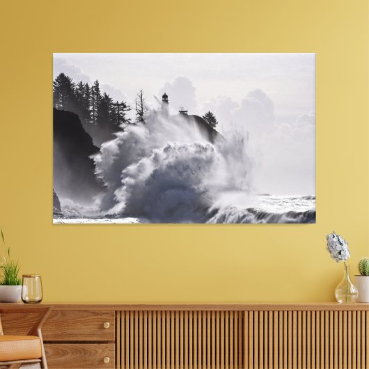 Epic Waves at Cape Discussion WA State Canvas Afdruk (Insitu (Woonkamer))