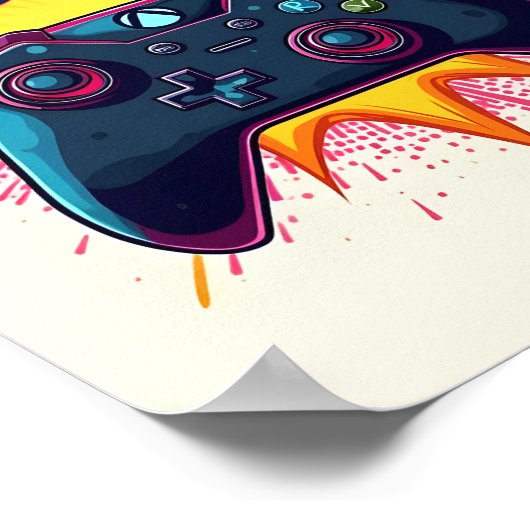 Epic Win Game Controller Poster (Hoek)