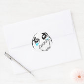 Epic Win Ronde Sticker (Envelop)