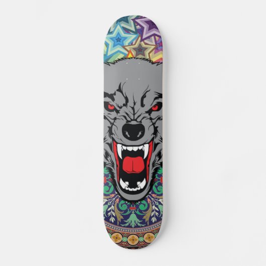 Epic Wolf Skateboard (Voorkant)
