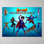 Epic Zero Freedom Force Poster (Voorkant)