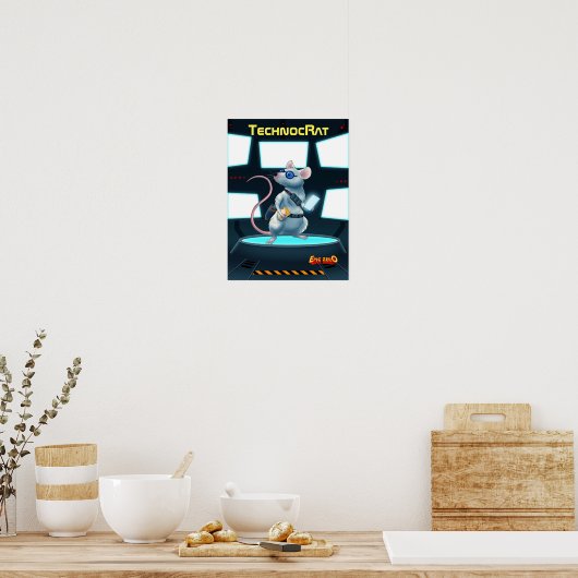 Epic Zero TechnocRat Poster (Keuken)